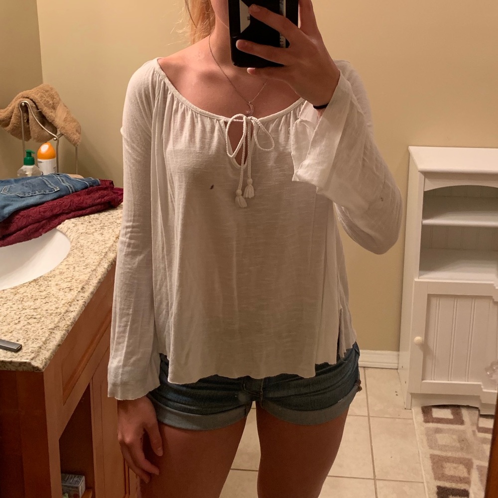 White long sleeve